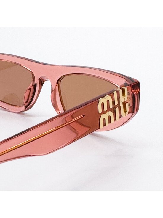 NEW MIU MIU SUNGLASSES MU07ZS 14T07V TULIP TRANSPARENT MU 07ZS 14T07V WOMEN SMU main image 10